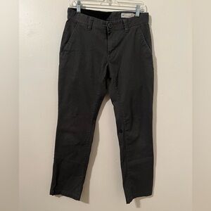 Volcom Chino Style Gray Pants Size 29